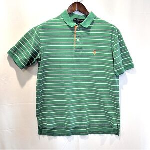 Ralph Lauren Polo men’s large green‎ pin strip.